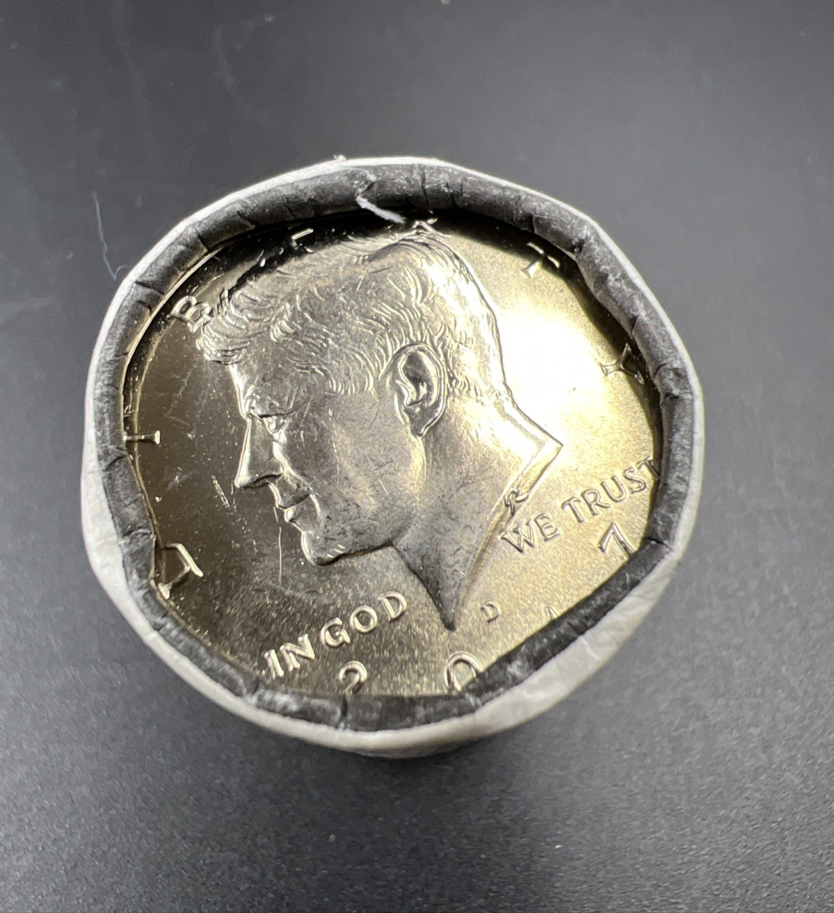 US Mint 20 Coin BU Roll 2017 D Kennedy 50c Half Dollar Coins UNC