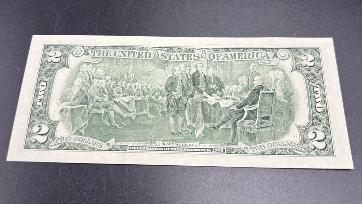 1995 $2 FRN Federal Reserve Note Choice Uncirculated #90554603 Atlanta District
