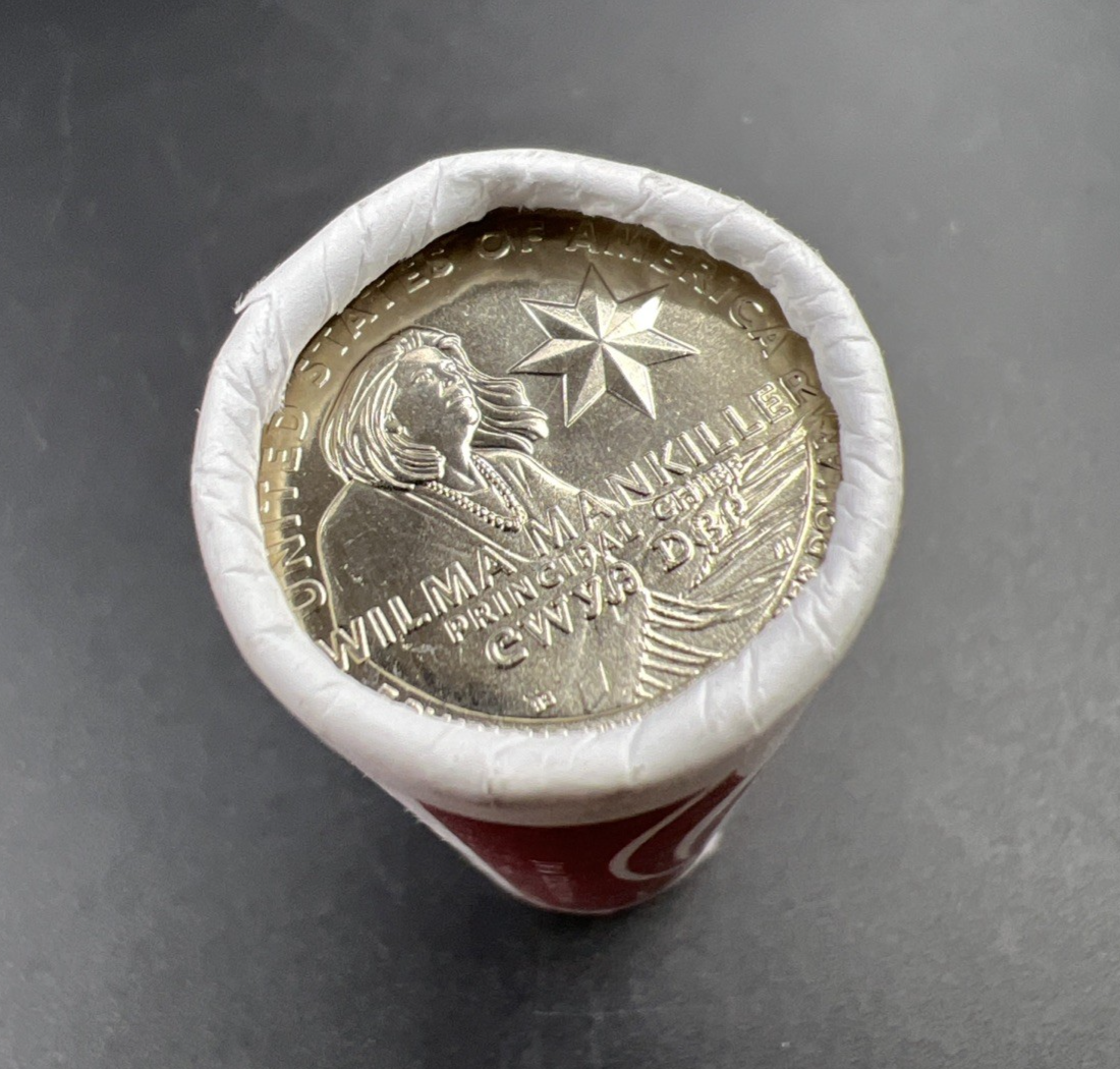 US Mint Certified 2022 D Wilma Mankiller Women's Quarter 40 Coin BU Roll