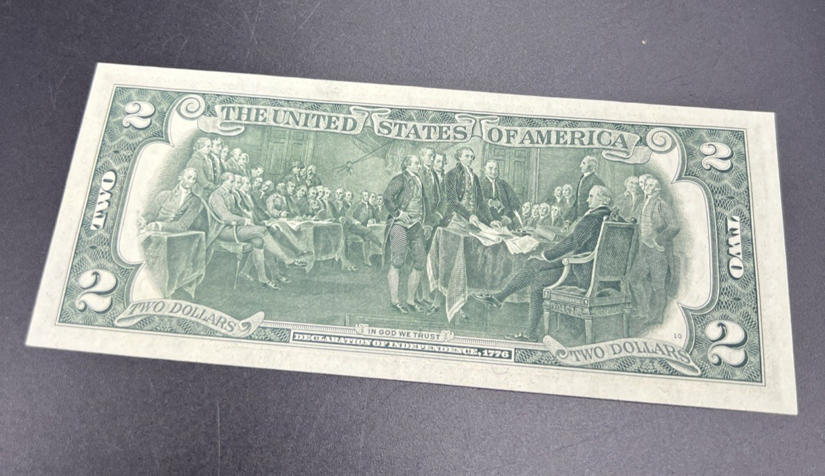 1976 $2 Two Dollar Bicentennial FRN Federal Reserve Note UNC #78