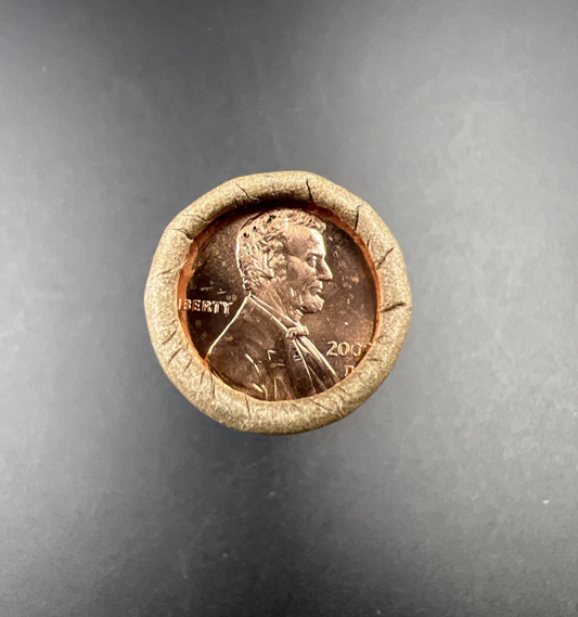 50 Coin US Mint BU Roll 2009 D Formative Years Lincoln Commemorative Cents