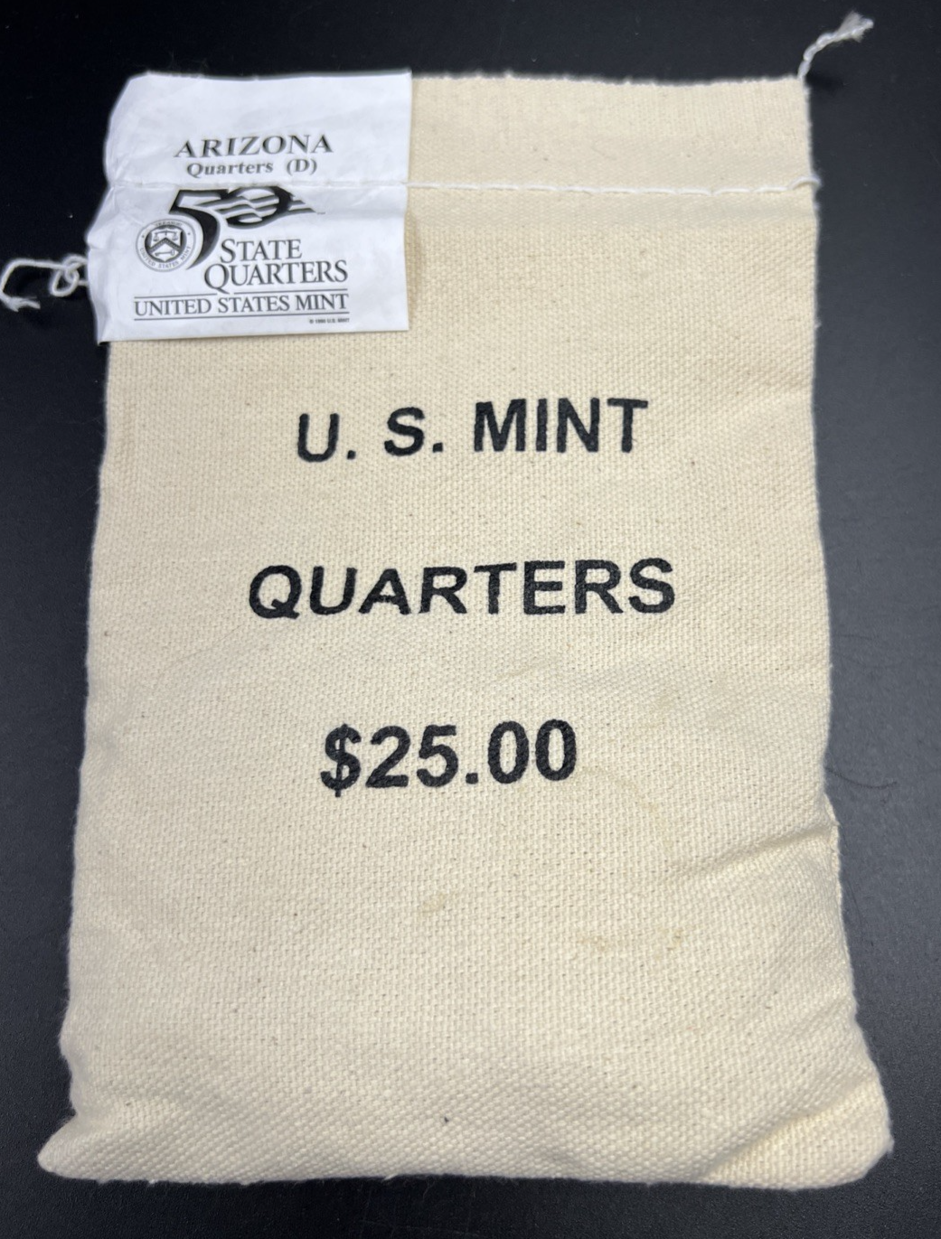 U.S. Mint Bag of 100 2008 D Arizona State Statehood Quarters BU UNC