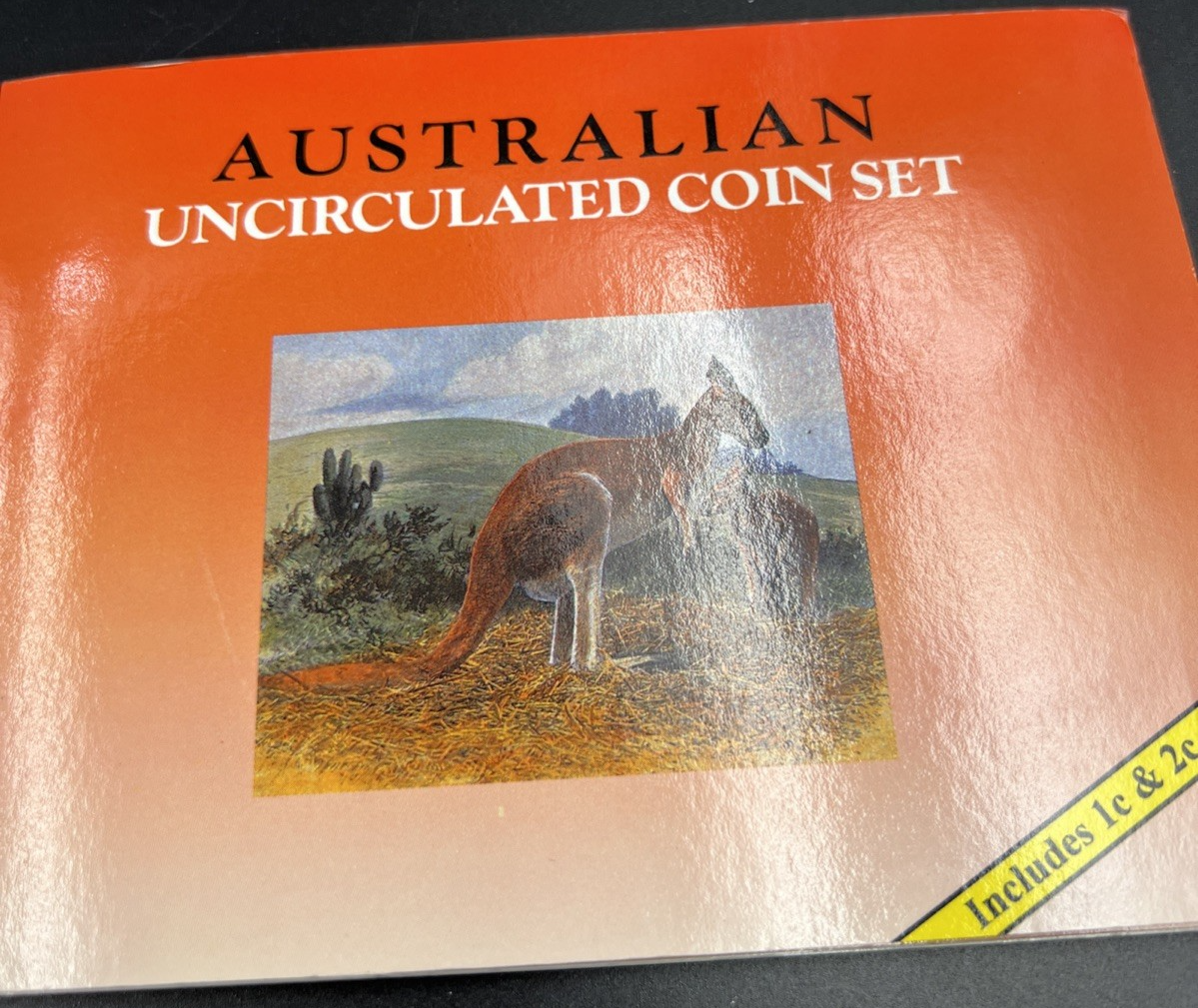 1994 Australian Uncirculated Set 8 Coin Set in Privately made Display Folder