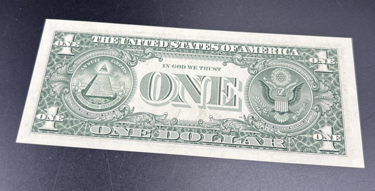 1999 * Star $1 One Dollar Bill FRN Federal Reserve Note CH UNC Neat Serial #36