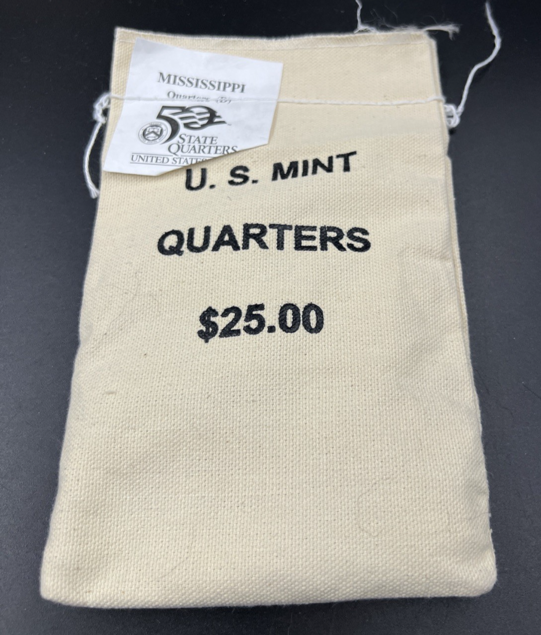 U.S. Mint Bag of 100 2002 D Mississippi State Statehood Quarters BU UNC