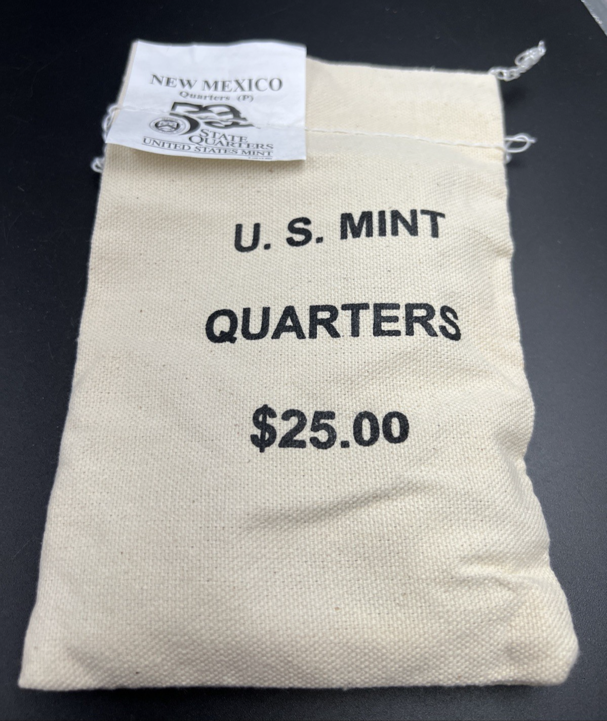 U.S. Mint Bag of 100 2008 P 25c New Mexico State Statehood Quarters BU UNC