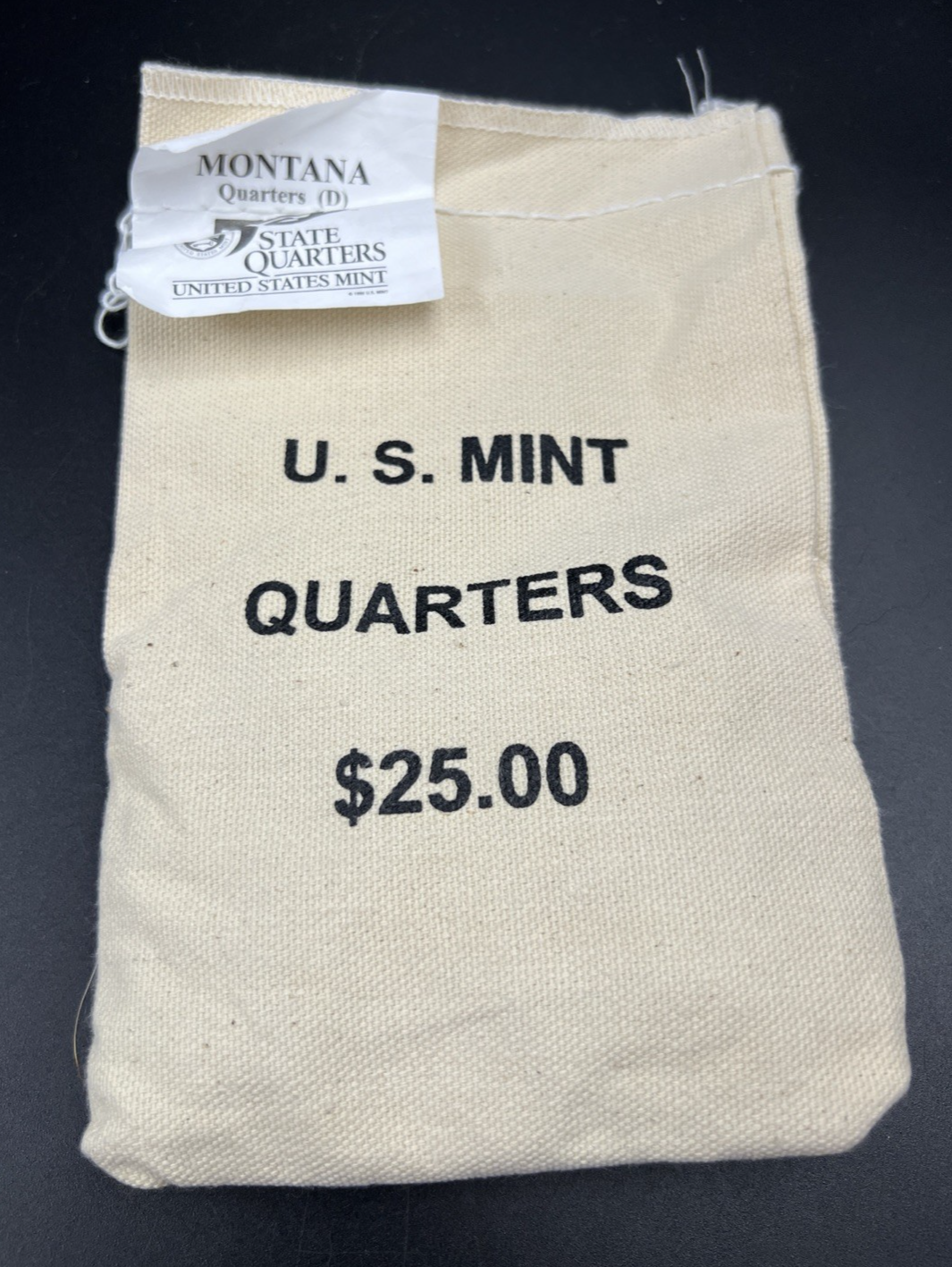 U.S. Mint Bag of 100 2007 D Montana State Statehood Quarters BU UNC