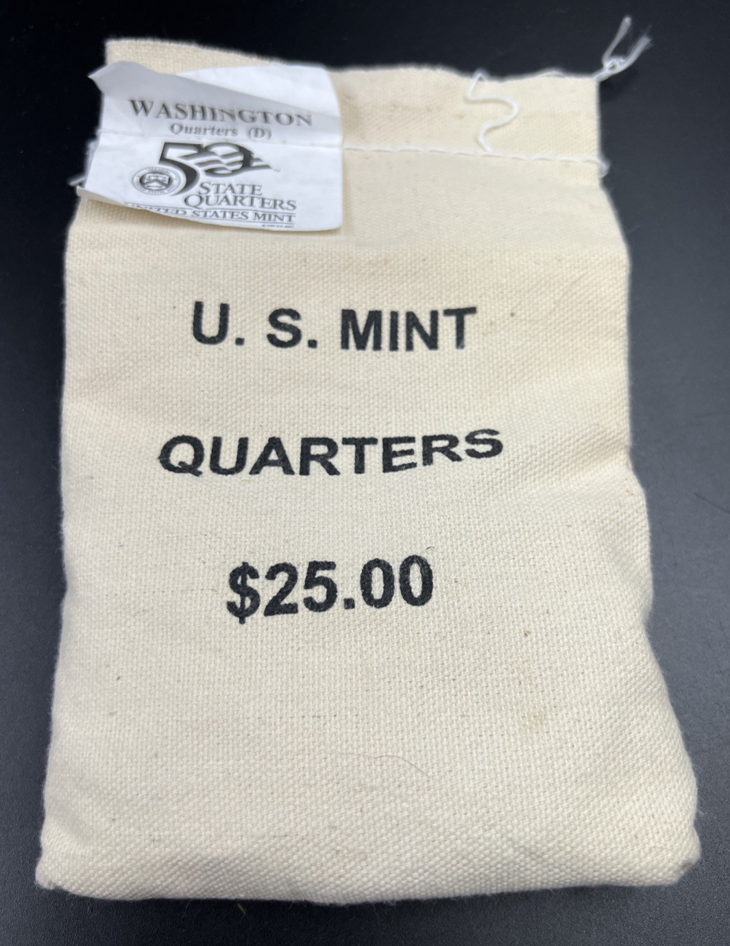 U.S. Mint Bag of 100 2007 D Washington State Statehood Quarters BU UNC