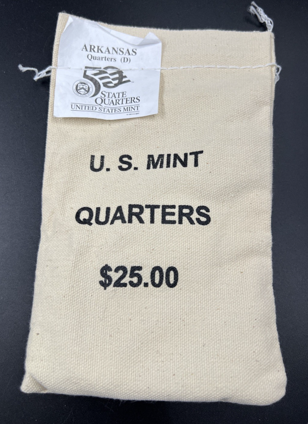 U.S. Mint Bag of 100 2003 D Arkansas Diamond State Statehood Quarters BU UNC