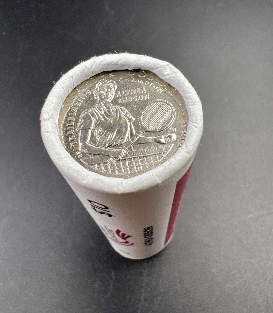 US Mint Certified 2025 D Althea Gibson Women's Quarter 40 Coin BU Roll