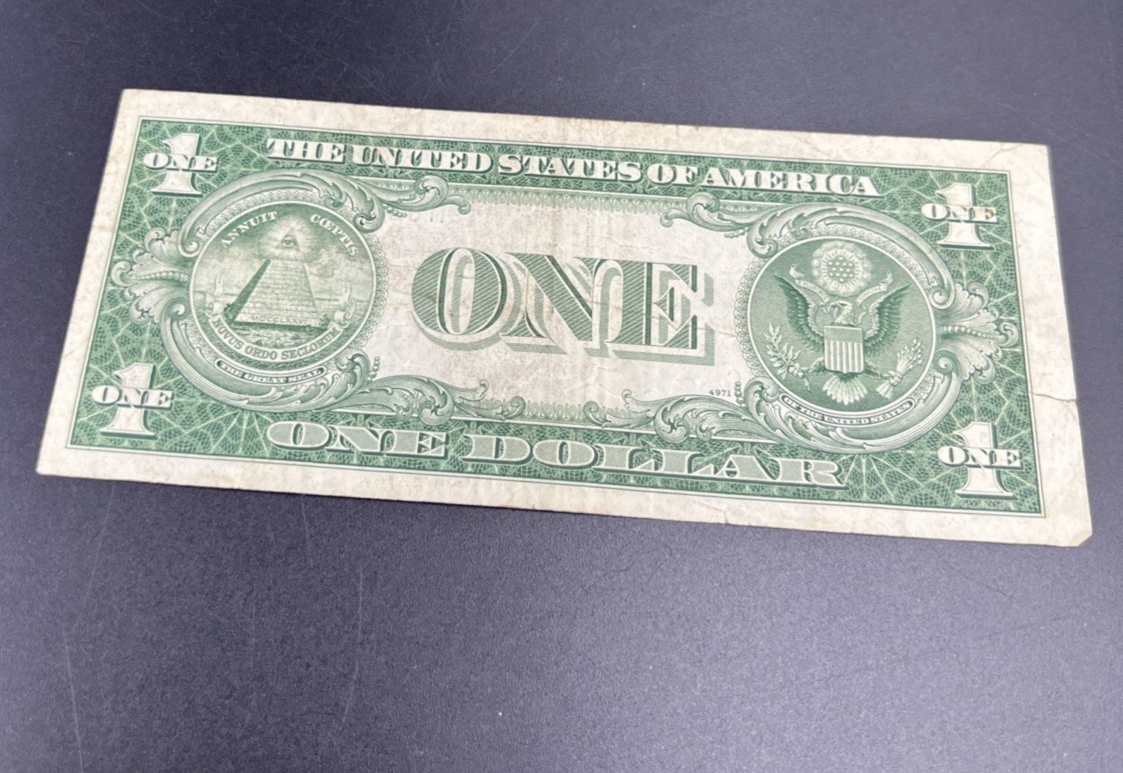 1935 D $1 Wide Margin One Dollar Silver Certificate Fine Detail #18
