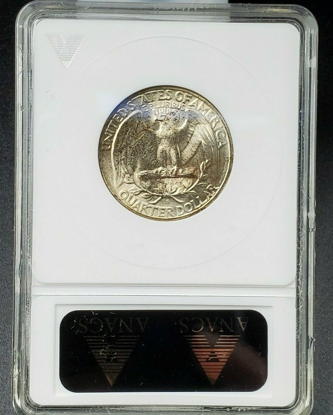 1946 S Washington Quarter Variety #133 ANACS MS64 DDO-001 DMR-002 Double Die OBV