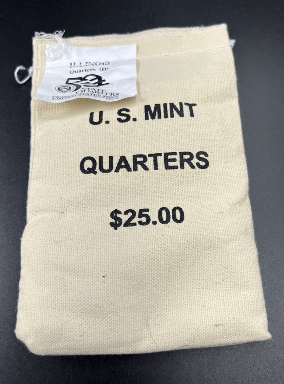 U.S. Mint Bag of 100 2003 D Illinois State Statehood Quarters BU UNC