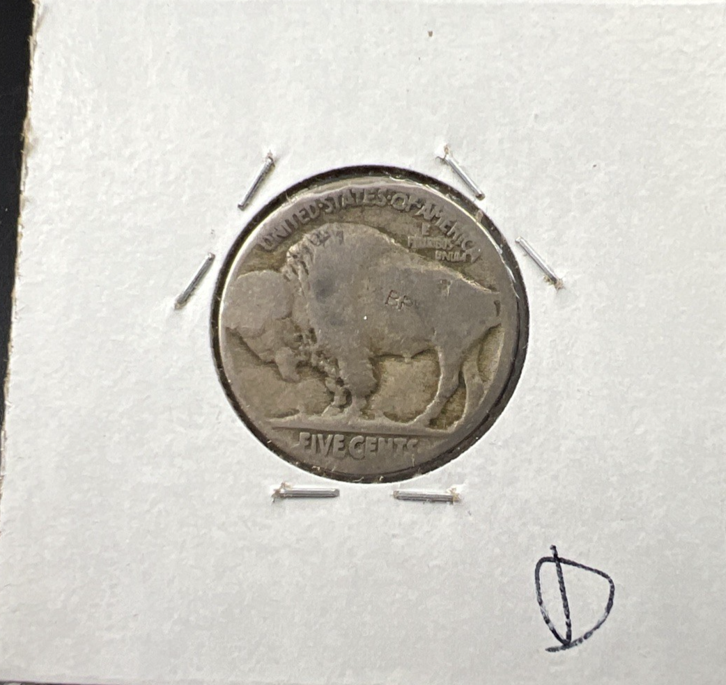 Hobo Buffalo Nickel Coin Modern Carving SKU#D