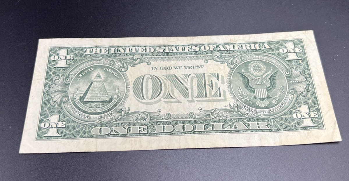 2006 $1 FRN Federal Reserve Note Neat Serial #00000317 VG Circ