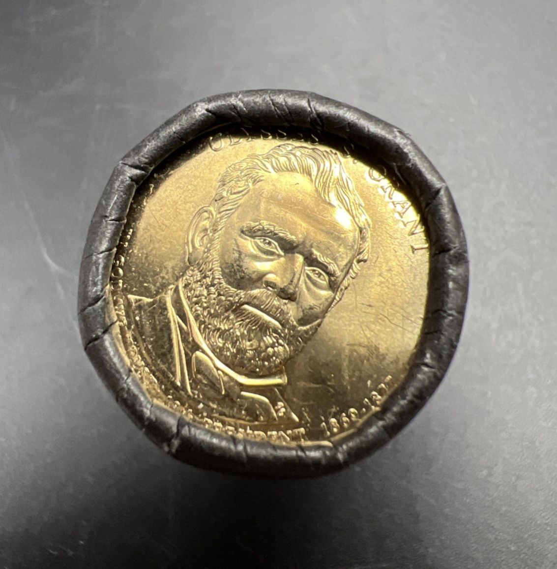 2011 D Ulysses S Grant Presidential Dollar US Mint BU Roll 25 Coins