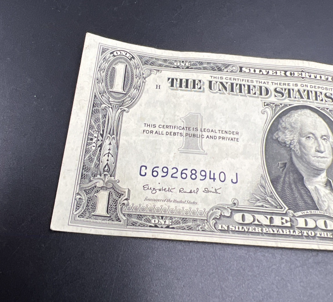 1935 G $1 One Dollar US Silver Certificate VF Very Fine Circ #40