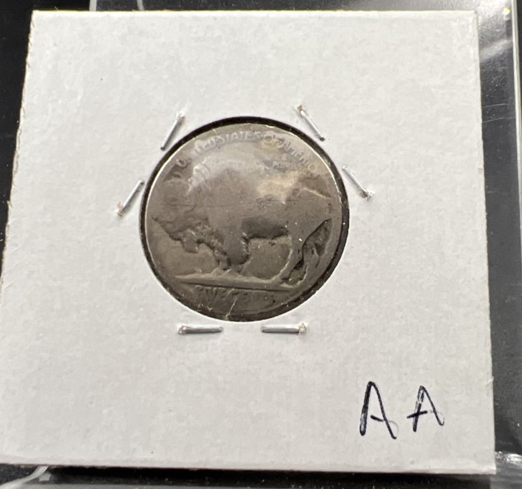 Hobo Buffalo Nickel Coin Modern Carving SKU#AA