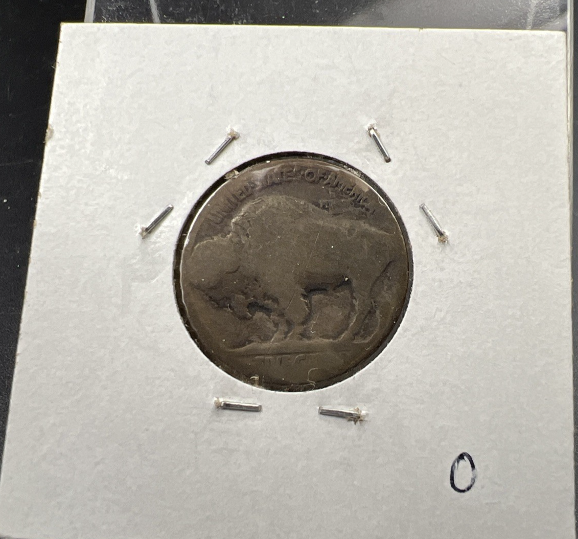 Hobo Buffalo Nickel Coin Modern Carving SKU#O