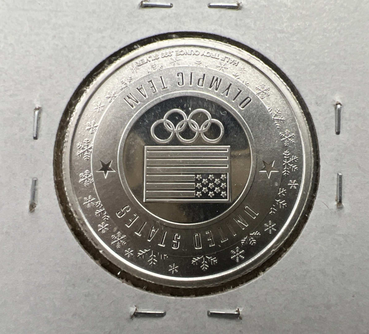 2026 1/2 Oz Silver Coach Snoop US Olympics Coin Uncirculated