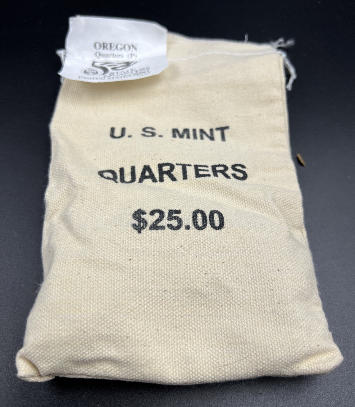 U.S. Mint Bag of 100 2005 P 25c Oregon State Statehood Quarter Coins BU UNC