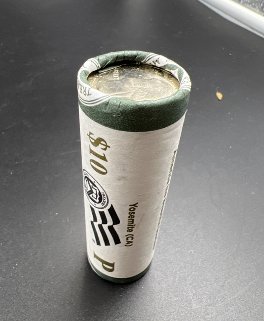U.S. Mint Certified Roll 2010 P Yosemite California ATB 40 BU Quarter Coins