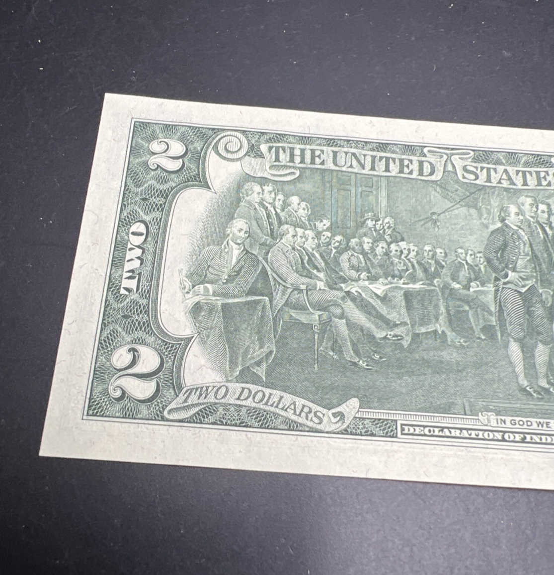 1976 $2 FRN Postal Federal Reserve Note Independence Iowa CH UNC Bicentennial