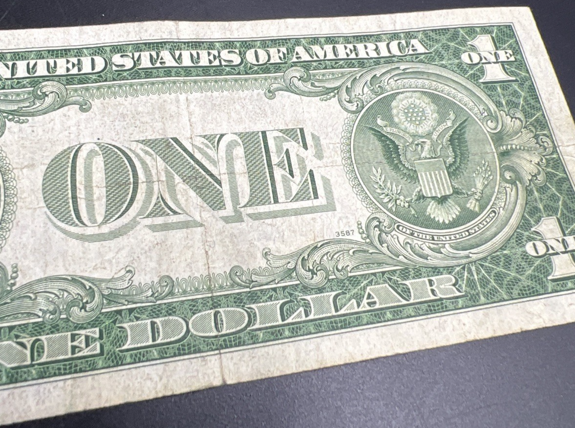 1935 B $1 US Silver Certificate CH VG Circ #63