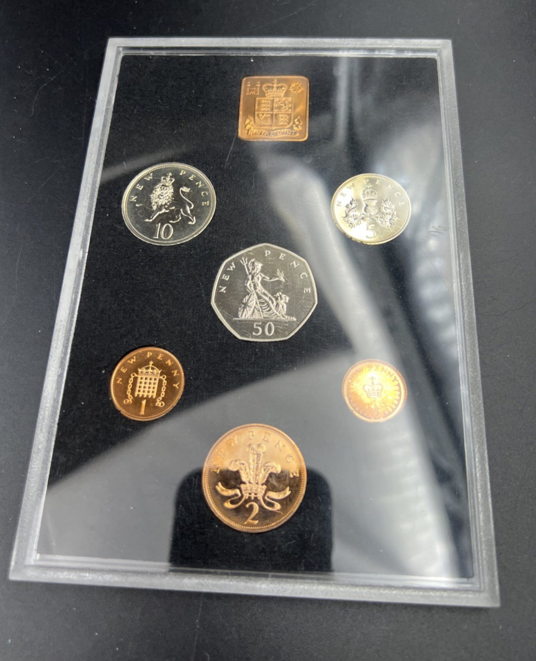 1971 Great Britain Northern Ireland United Kingdom Decimal Proof Set No Box