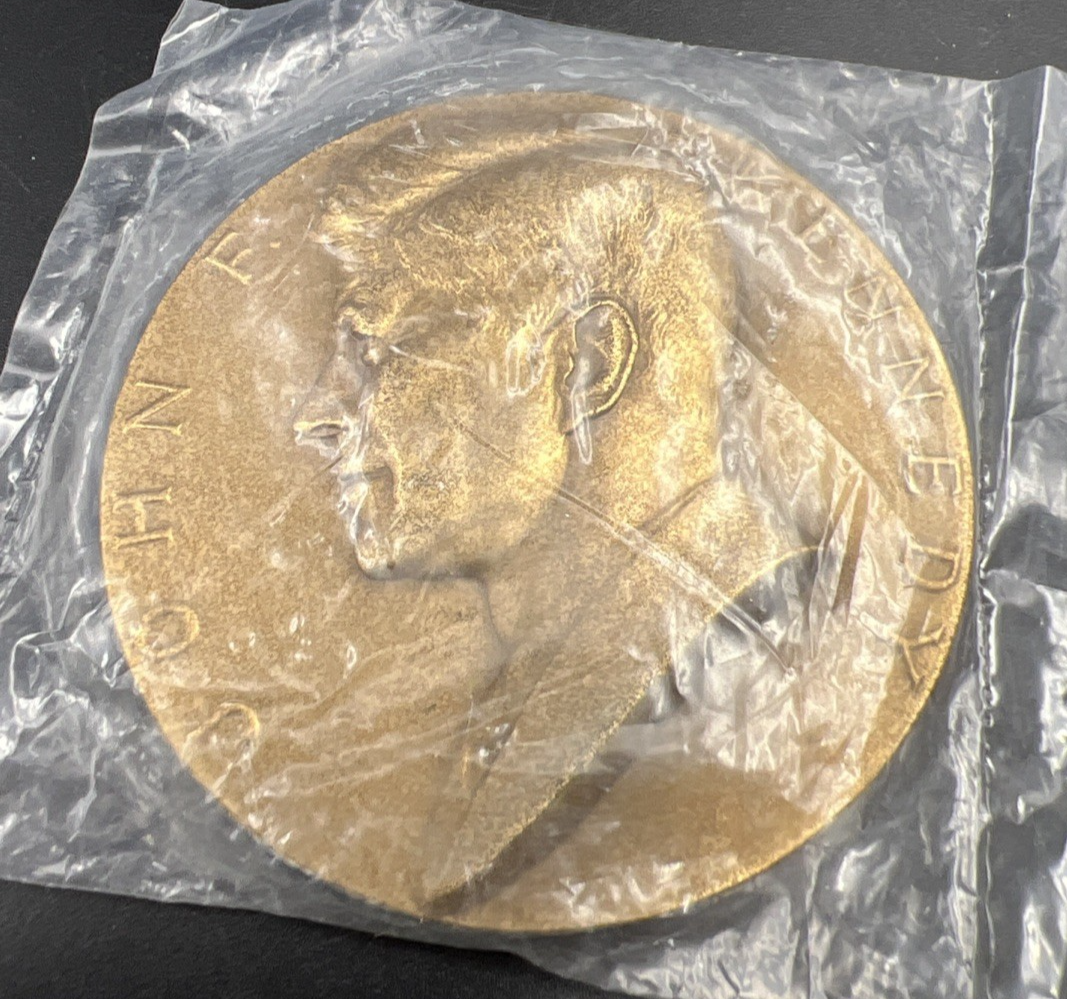 John F Kennedy Inaugural Large Size Bronze Medal