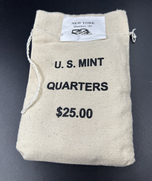 U.S. Mint Bag of 100 2000 D New York State Statehood Quarters BU UNC