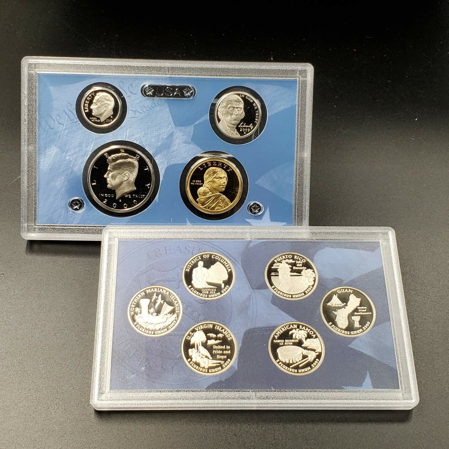 2009 S US Proof Clad 18 Coin Set OGP