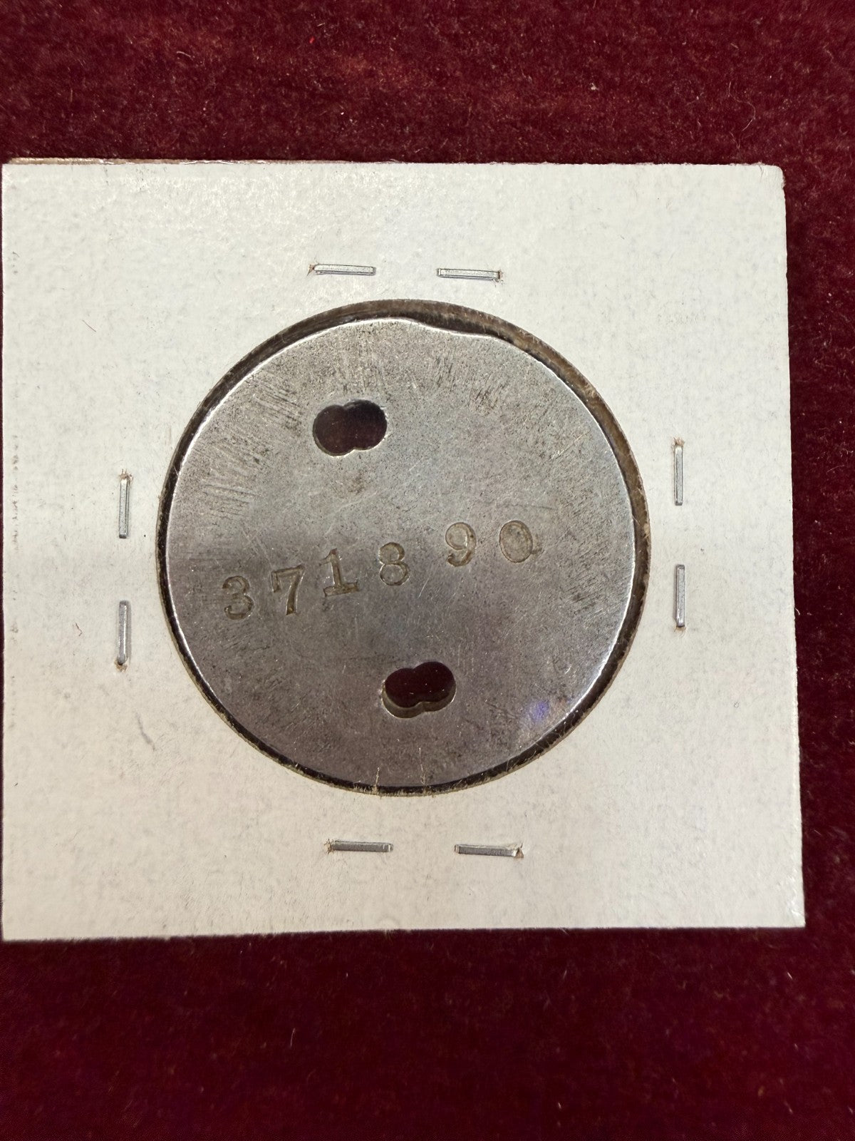 *** 1917-1918 WORLD WAR 1 - ORIGINAL VINTAGE DOG TAG- RARE 🔥***