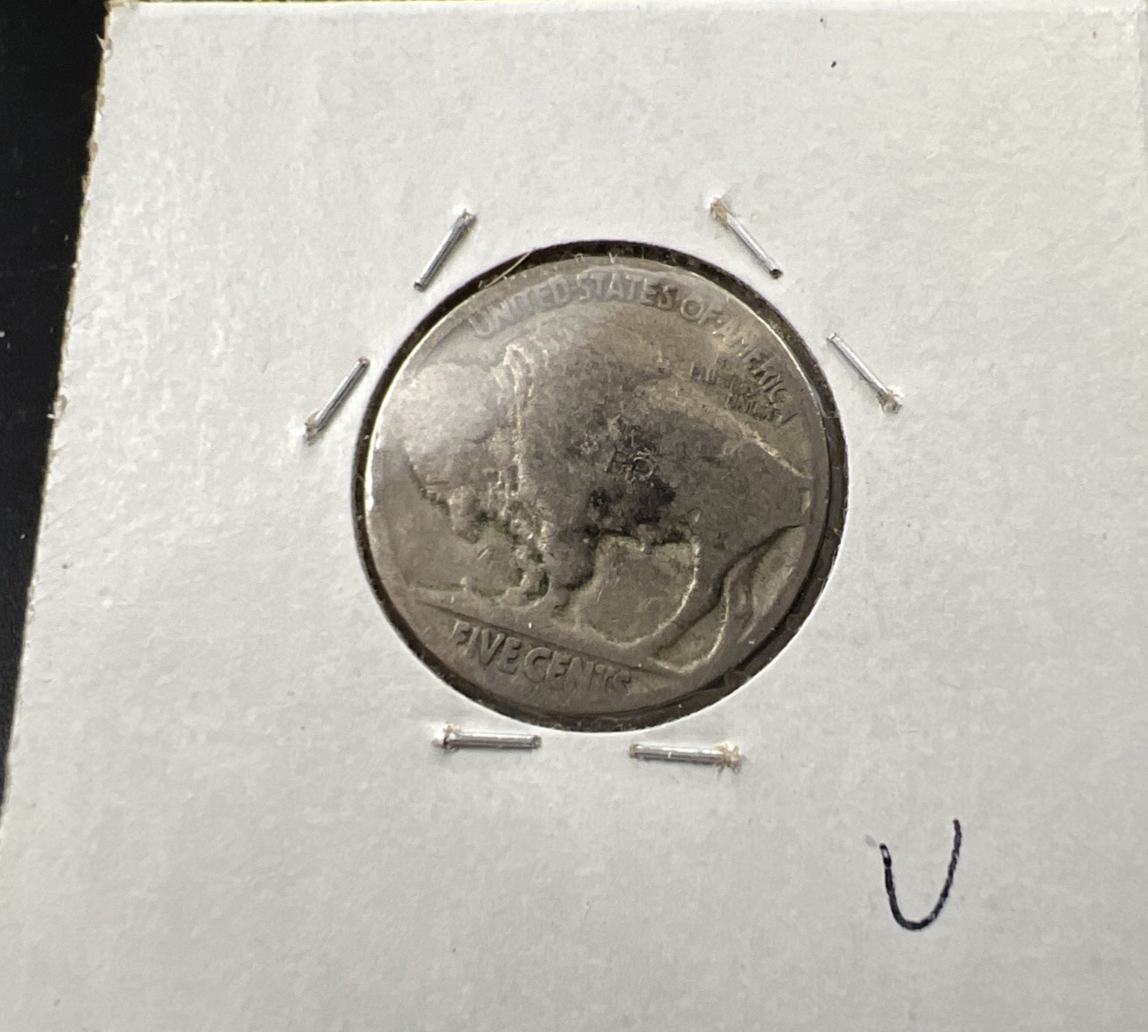 Hobo Buffalo Nickel Coin Modern Carving SKU#U