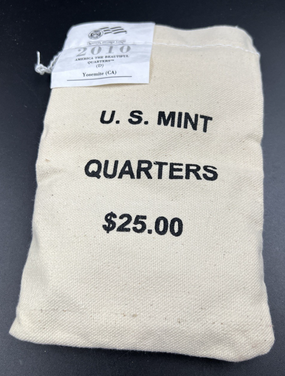 U.S. Mint Bag 100 2010 D Yosemite ATB Quarter Coins BU UNC
