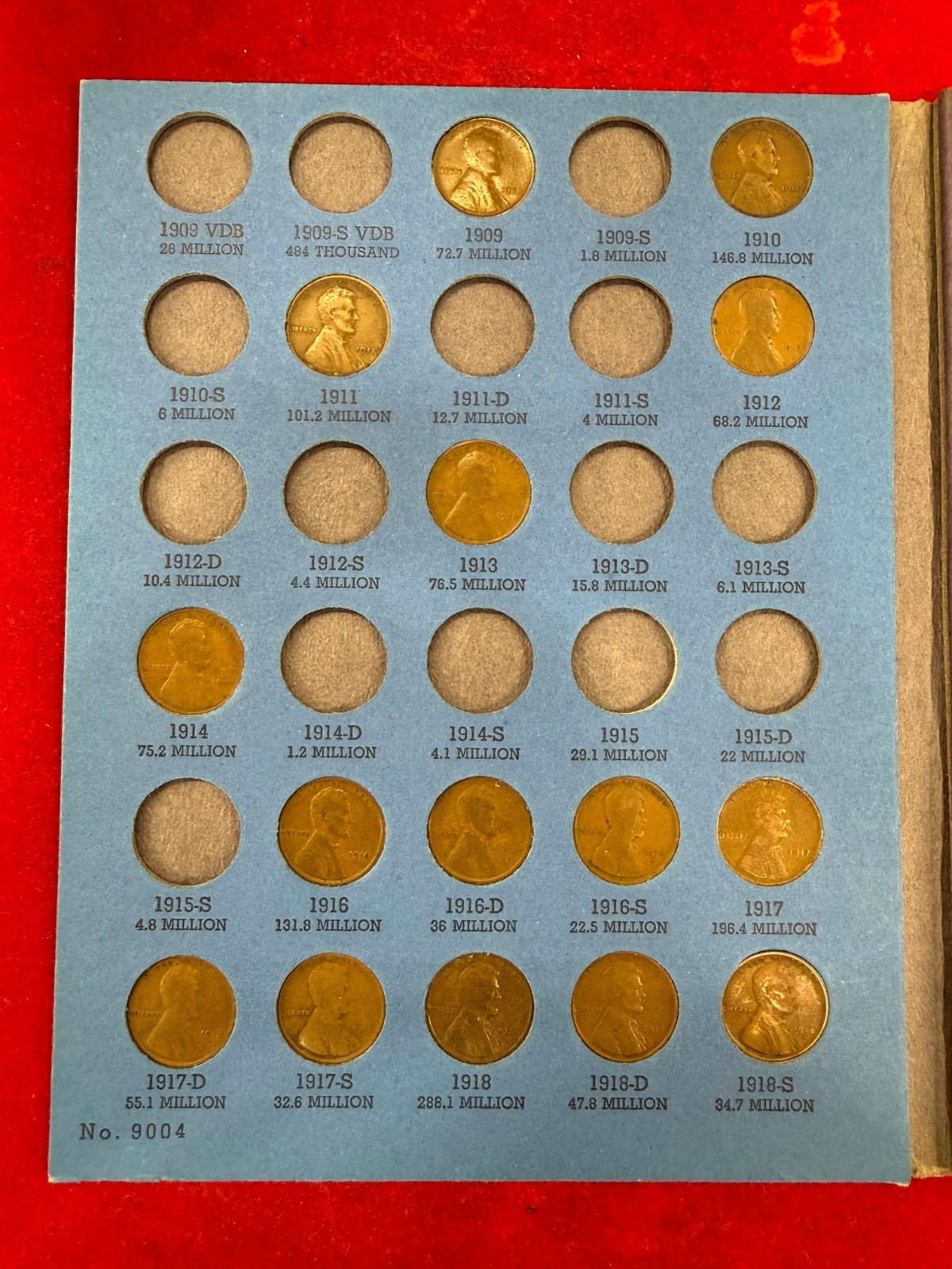 1909-1940  PARTIAL LINCOLN WHEAT CENT SET-    56 COLLECTOR QUALITY COINS  🔥