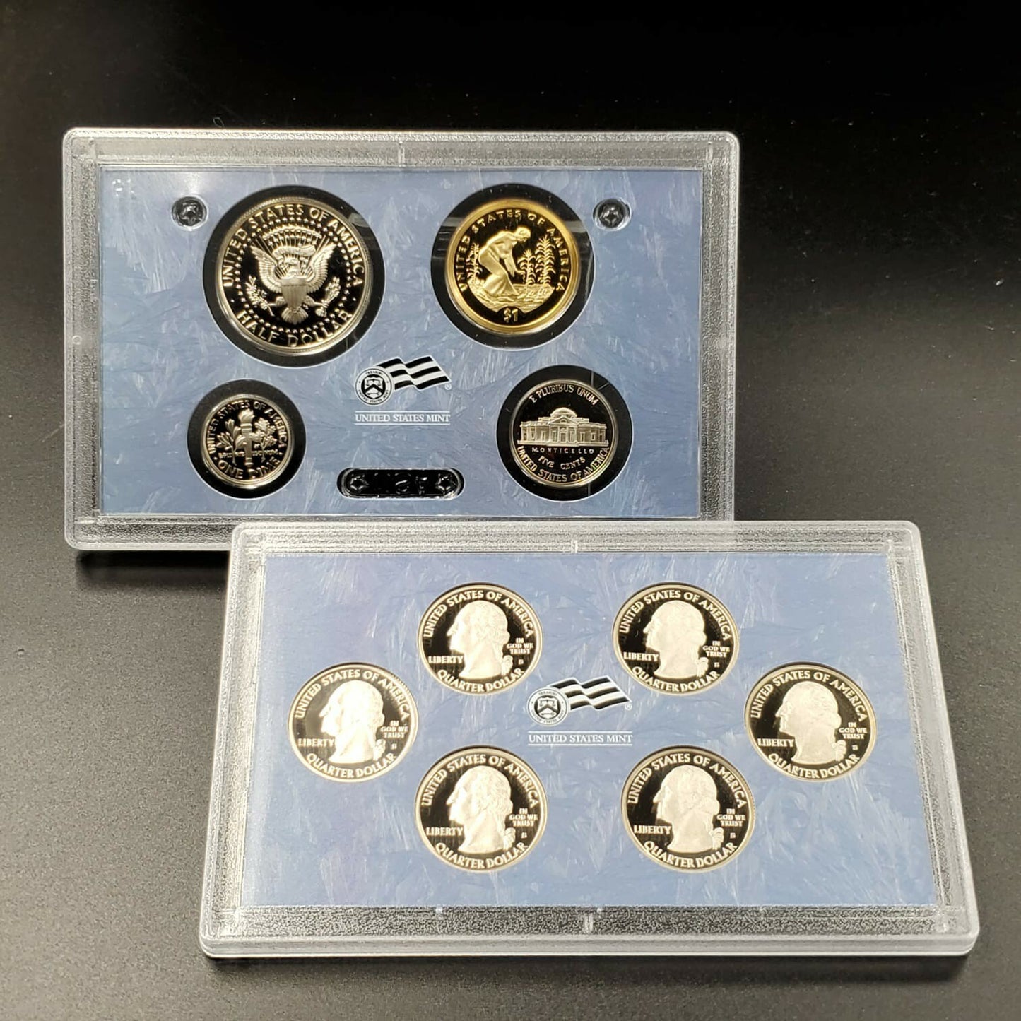 2009 S US Proof Clad 18 Coin Set OGP