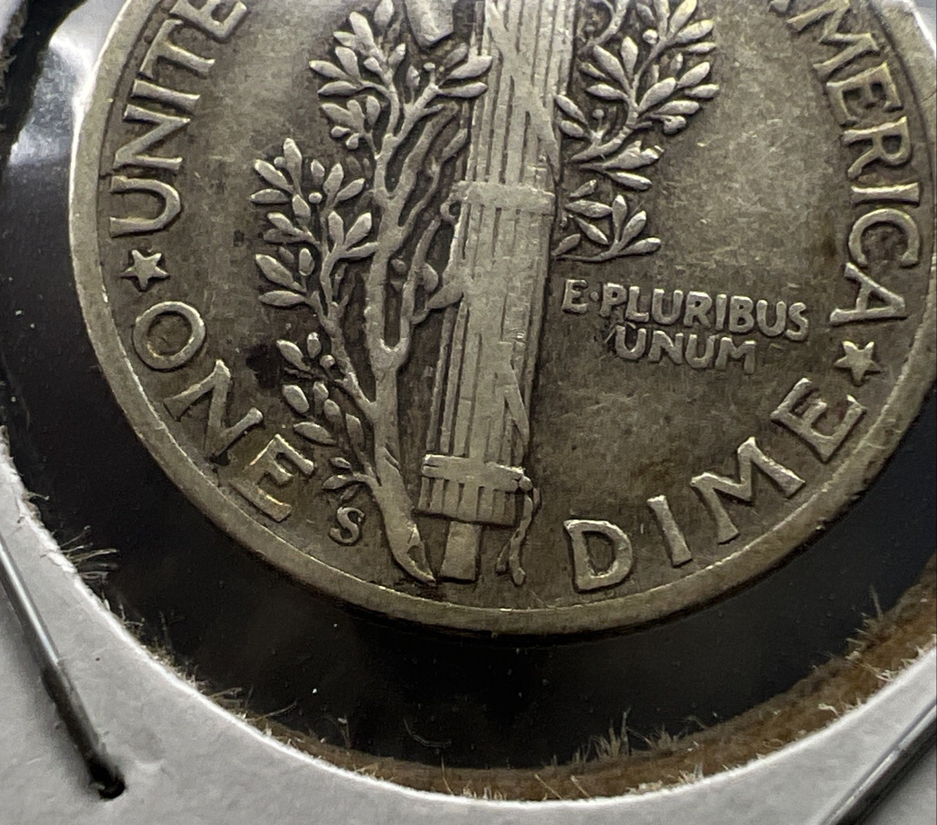1942 S S/S 10c RPM Mercury Dime RPM West Variety Very Fine Circ Nice toning