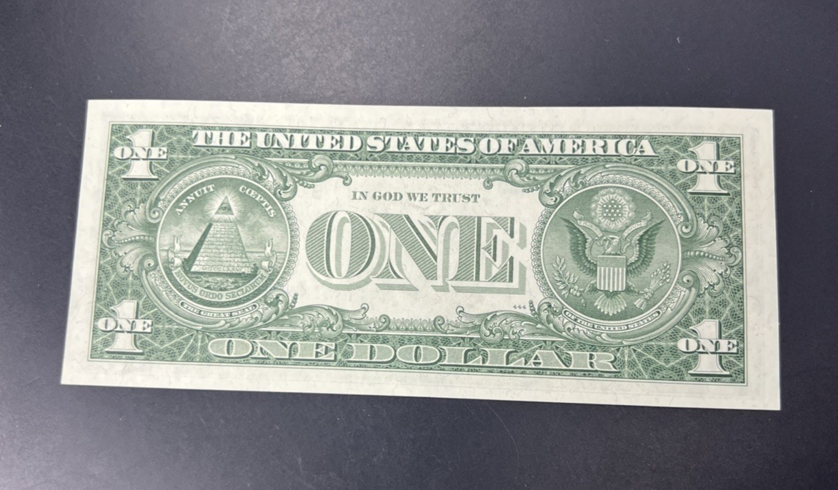 1963 $1 * Star FRN Federal Reserve Note Choice UNC Neat Serial Number #2026