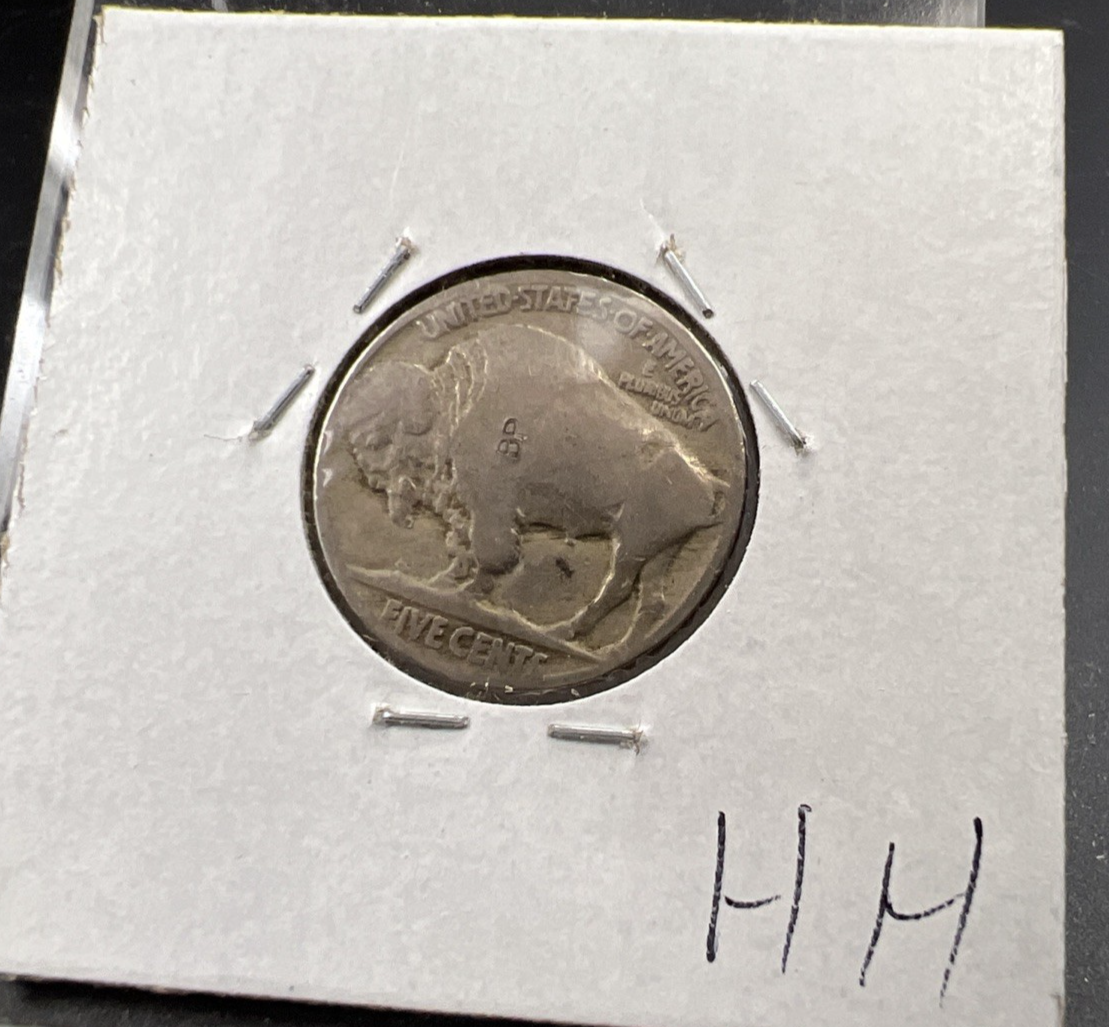 Hobo Buffalo Nickel Coin Modern Carving SKU#HH