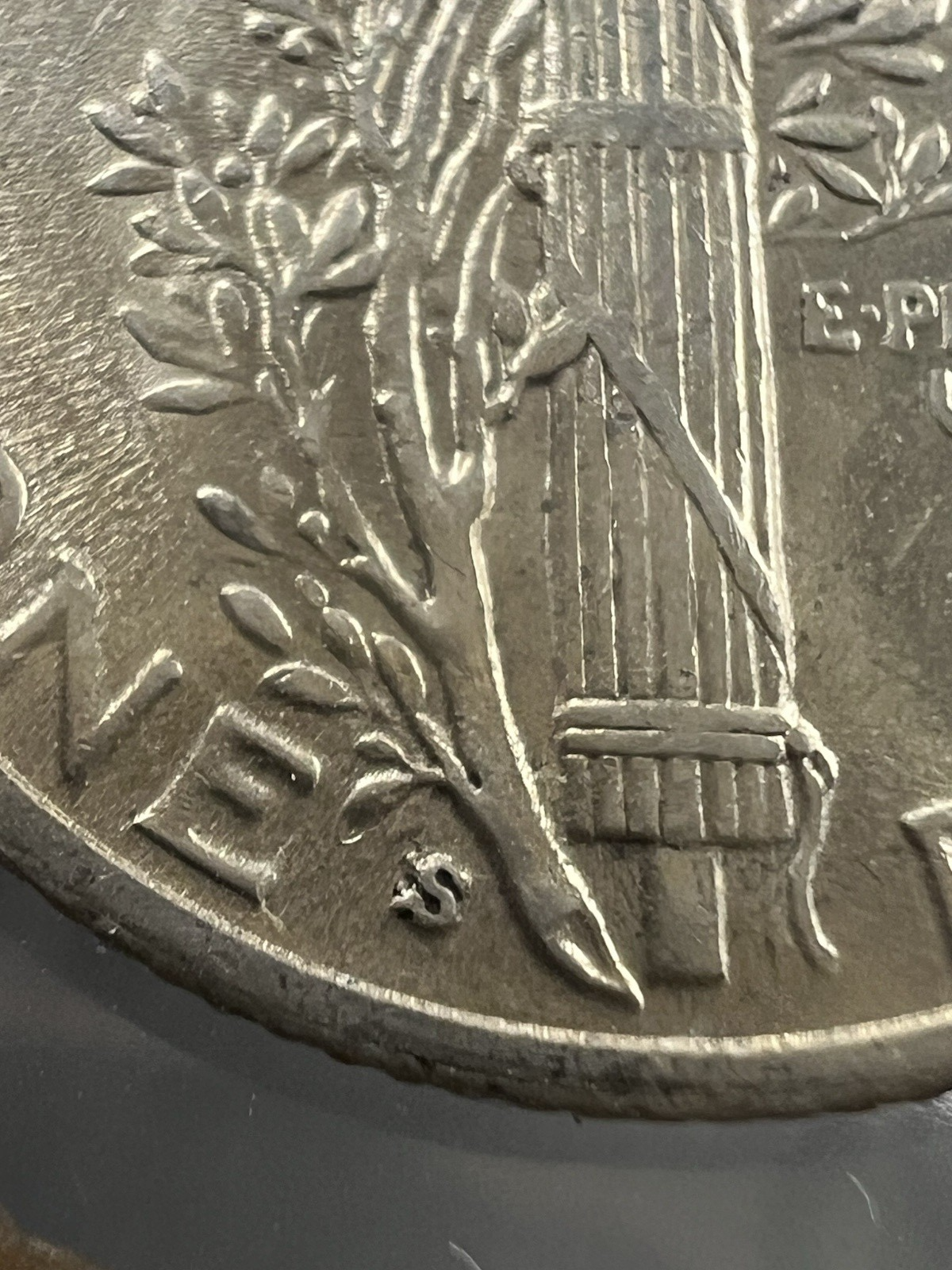 1940 S Mercury Silver Dime S / S FS-501 RPM Variety AU About UNC