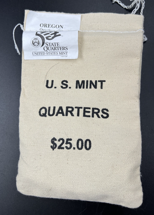 U.S. Mint Bag of 100 2005 D Oregon State Statehood Quarters BU UNC