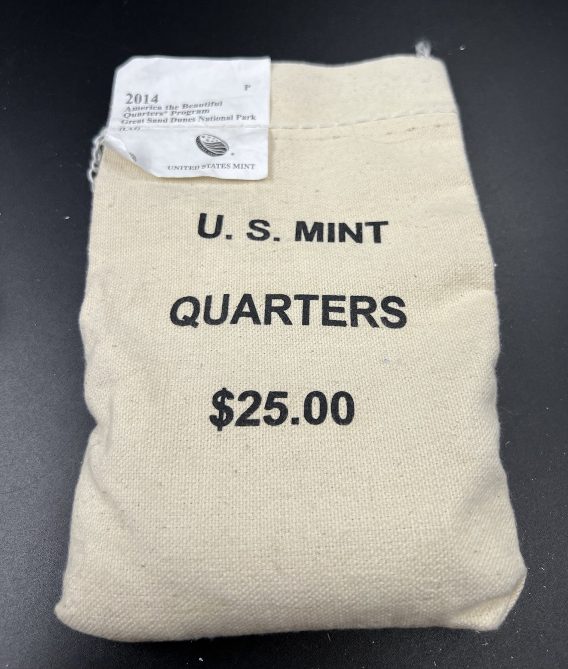 U.S. Mint Bag of 100 2014 P Great Sand Dunes ATB America Beautiful Quarters BU