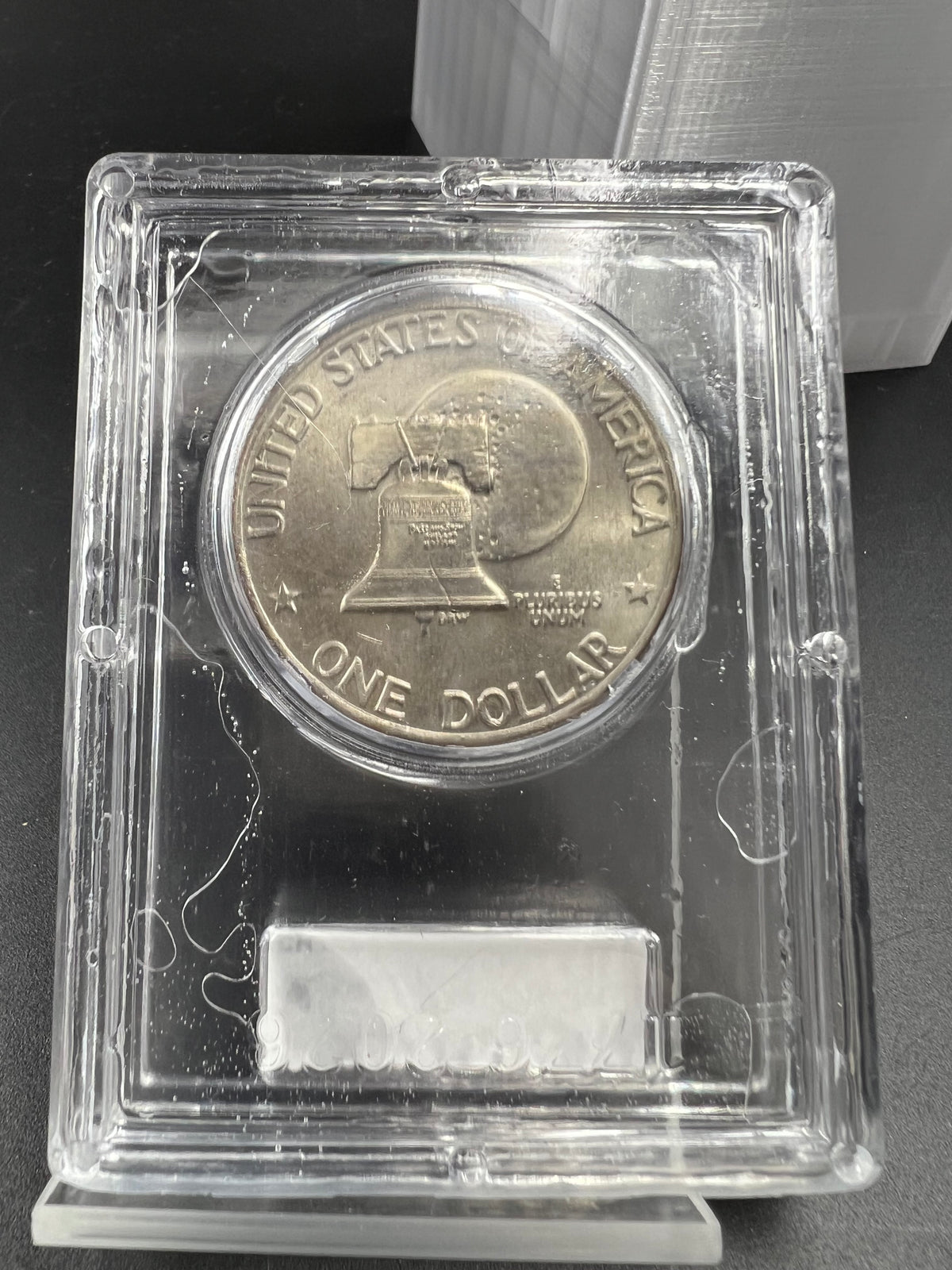 1976 D Type 2 $1 Ike Eisenhower Clad Dollar Coin CLCC CH BU #12