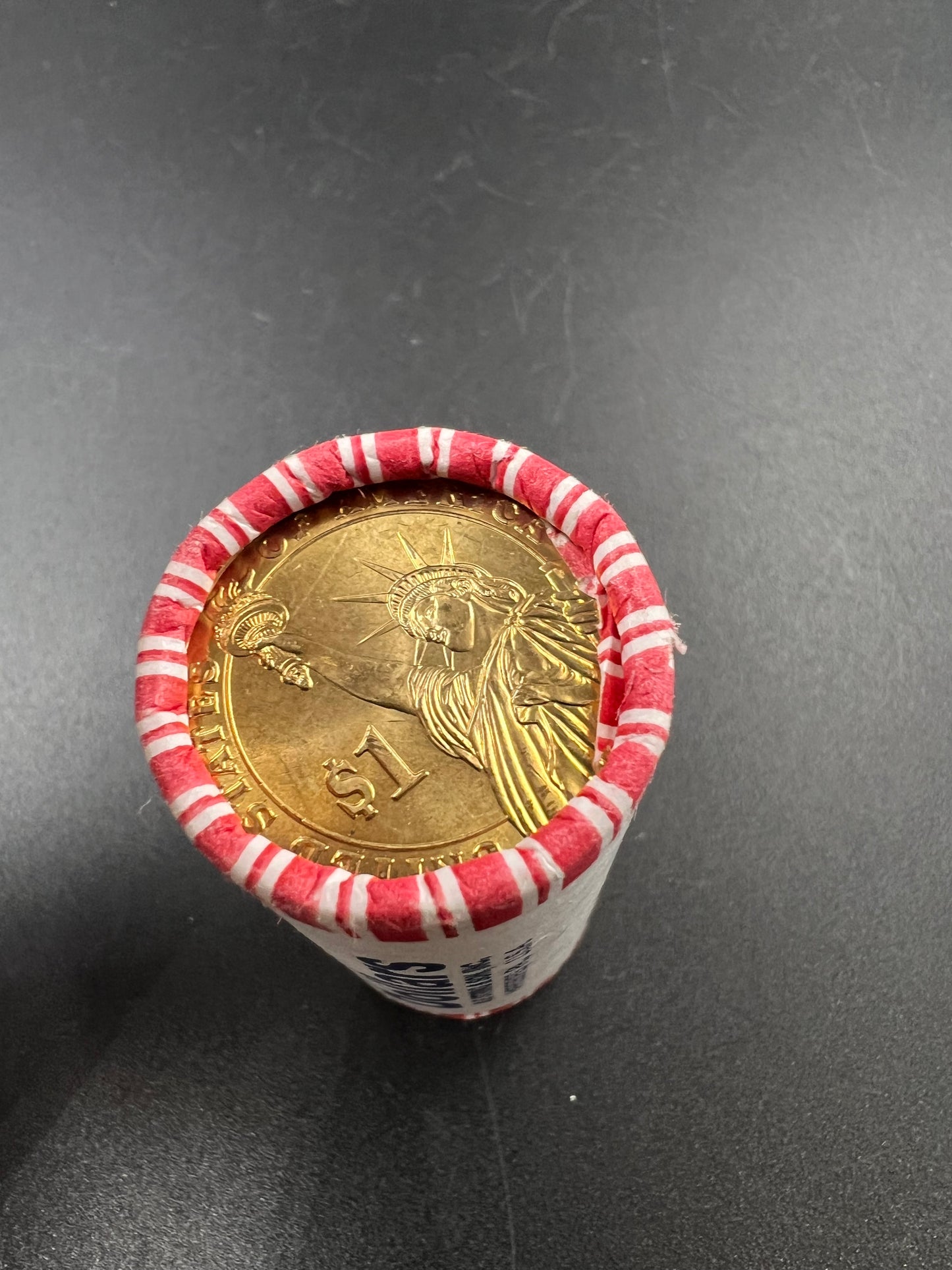 2007 D Thomas Jefferson Presidential Dollar 25 Coin BU Roll