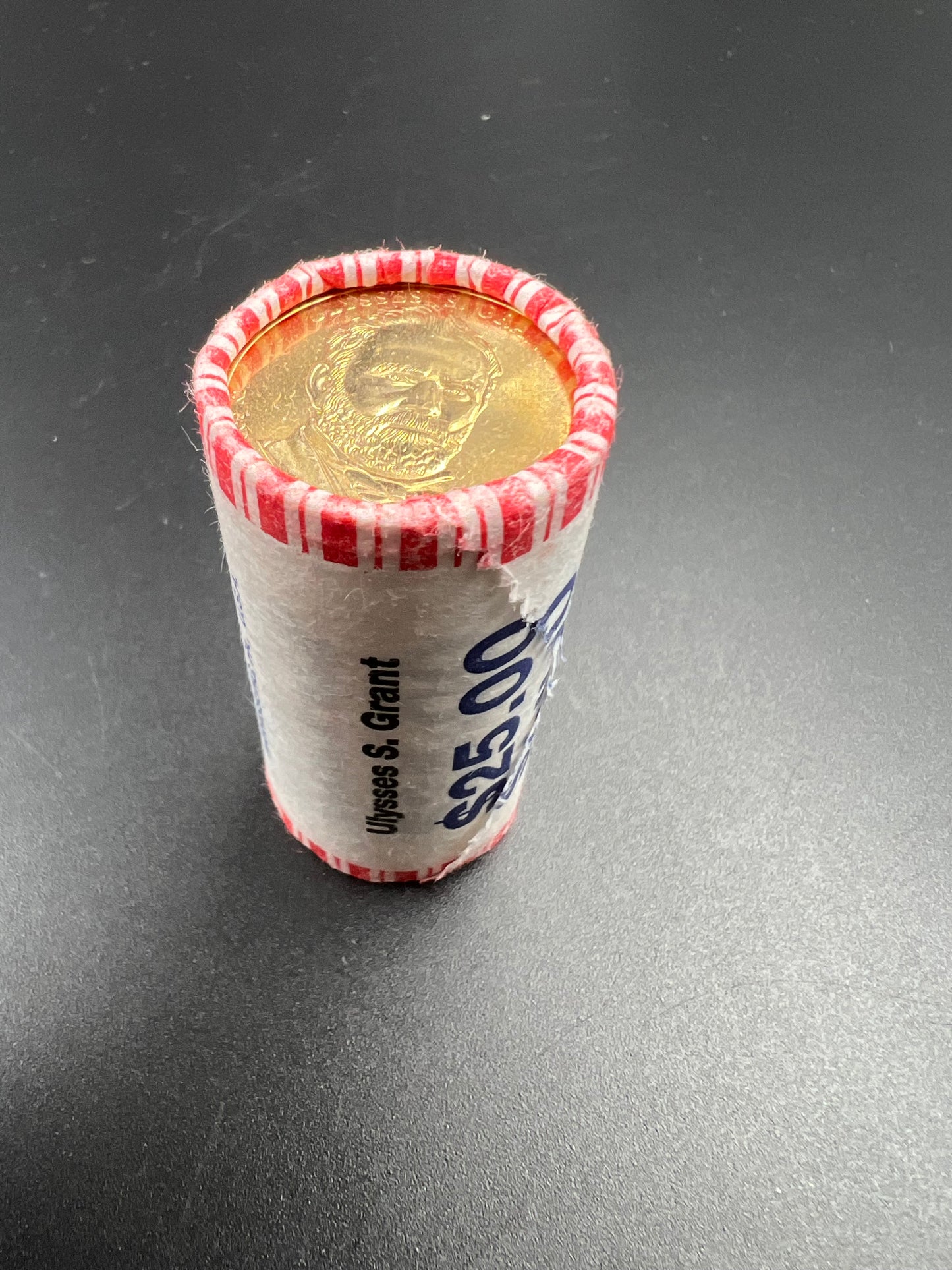 2011 D Ulysses S Grant 25 Coin BU Uncirculated Presidential Dollar Roll