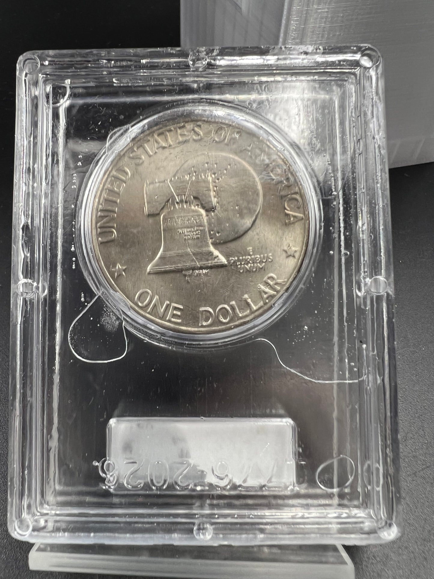 1976 D Type 2 $1 Ike Eisenhower Clad Dollar Coin CLCC CH BU #11