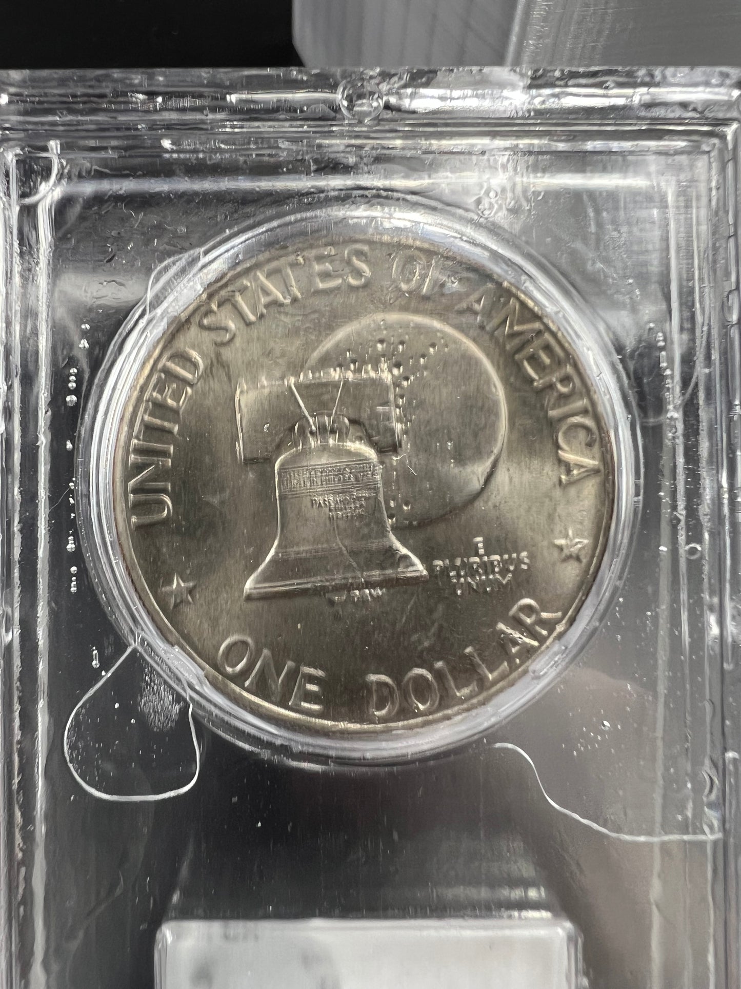 1976 D Type 2 $1 Ike Eisenhower Clad Dollar Coin CLCC CH BU #11