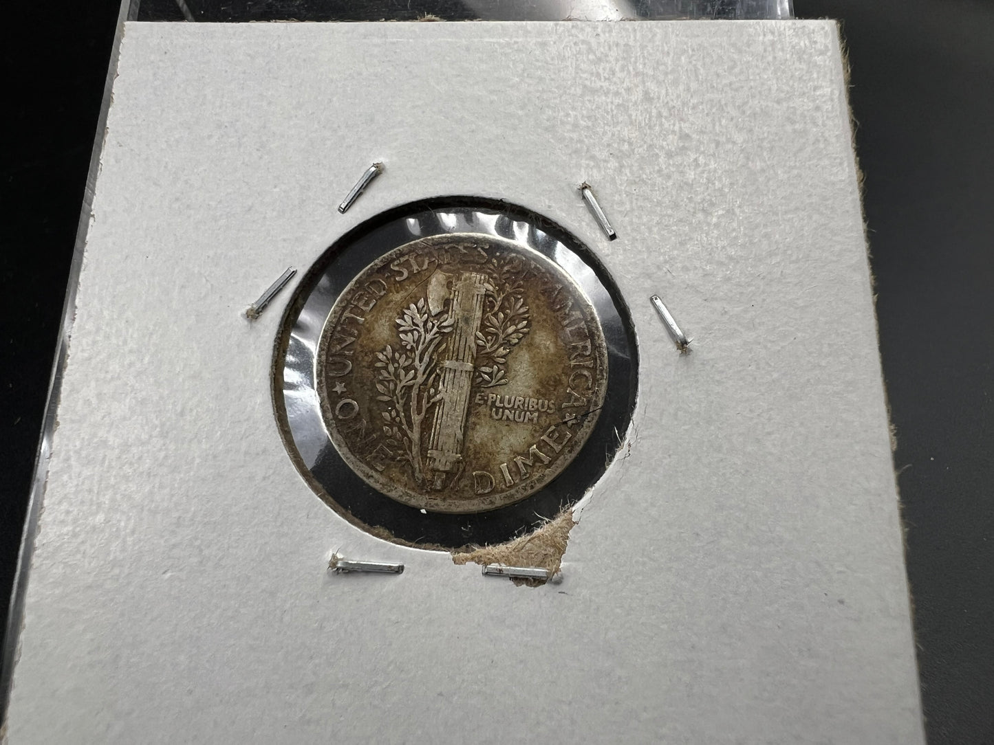 1936 P 10c Mercury Silver Dime VF Very Fine Neat Toning SK#1a