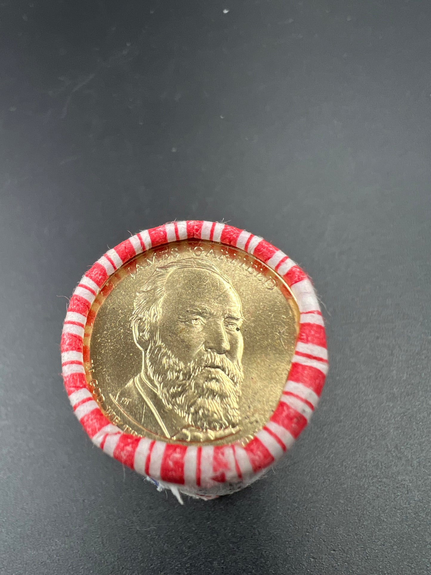 2011 P James Garfield 25 Coin BU Uncirculated Presidential Dollar Roll